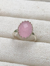 Load image into Gallery viewer, Grace Pink Chalcedony Ring