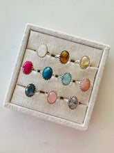 Load image into Gallery viewer, Grace Blue Chalcedony Ring