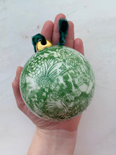 Load image into Gallery viewer, Green China Print Ceramic Ornament