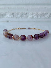 Load image into Gallery viewer, Super Seven Crystal Gold Bracelet