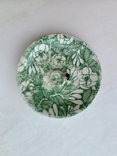 Load image into Gallery viewer, Green Floral Ceramic Dish Set