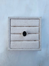 Load image into Gallery viewer, Grace Black Druzy Quartz Ring