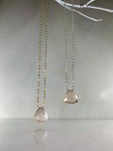Load image into Gallery viewer, Morganite Pendant Necklace