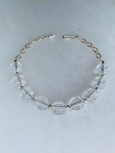 Load image into Gallery viewer, Crystal Quartz Sterling Silver Bracelet