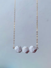 Load image into Gallery viewer, Howlite Trio Necklace