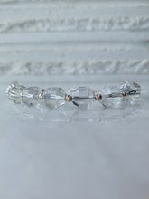 Load image into Gallery viewer, Crystal Quartz Sterling Silver Bracelet