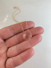 Load image into Gallery viewer, Morganite Pendant Necklace