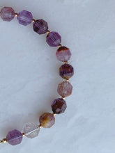 Load image into Gallery viewer, Super Seven Crystal Gold Bracelet