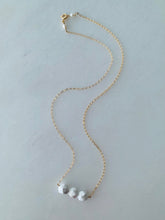 Load image into Gallery viewer, Howlite Trio Necklace