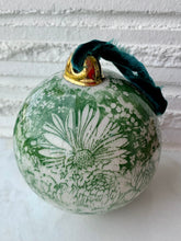 Load image into Gallery viewer, Green China Print Ceramic Ornament