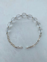 Load image into Gallery viewer, Crystal Quartz Sterling Silver Bracelet