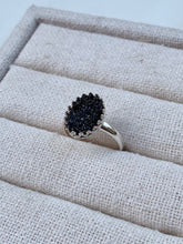 Load image into Gallery viewer, Grace Black Druzy Quartz Ring