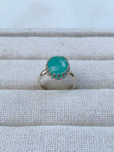 Load image into Gallery viewer, Grace Blue Chalcedony Ring