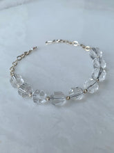Load image into Gallery viewer, Crystal Quartz Sterling Silver Bracelet