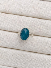 Load image into Gallery viewer, Grace Blue Apatite Ring