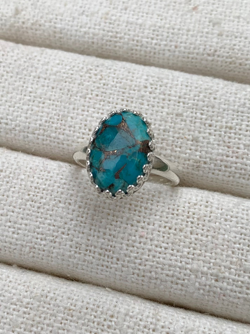 Grace Copper Turquoise Ring