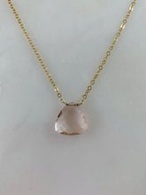 Load image into Gallery viewer, Morganite Pendant Necklace

