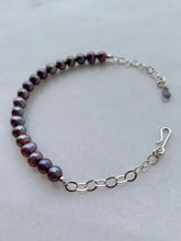 Load image into Gallery viewer, Freshwater Pearl Sterling Silver Bracelet
