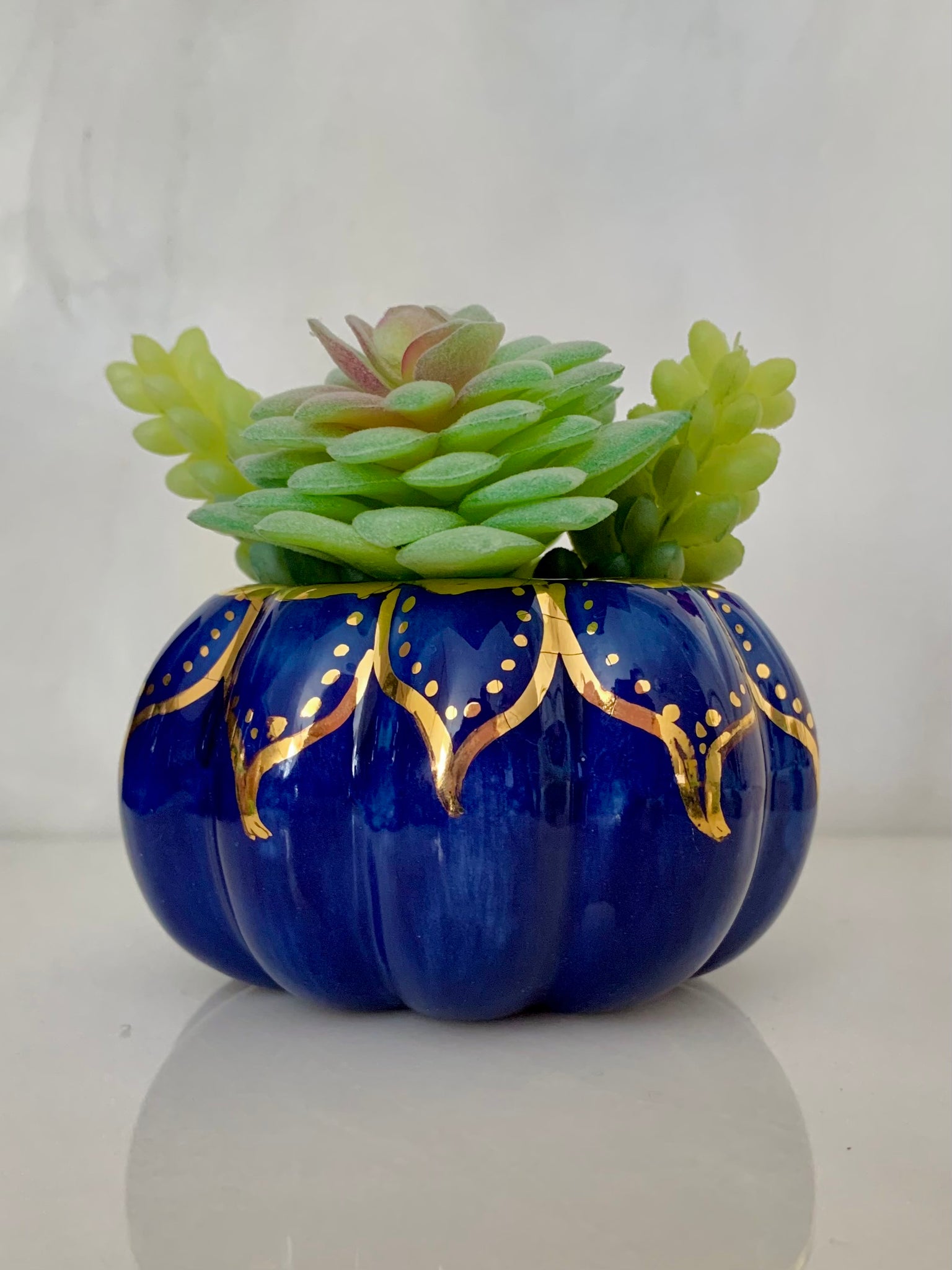 ceramic pumpkin flower pot Ceramic Pumpkin Planter – Jane Holly