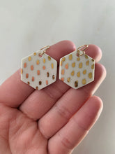 Load image into Gallery viewer, Marie Spotted Gold Earrings
